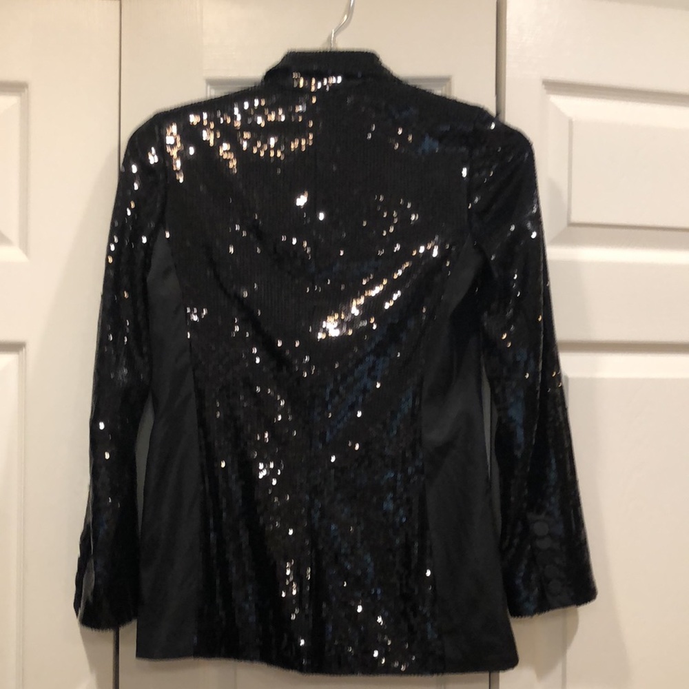 Rachel Rachel Roy Sequin Blazer Size 0 View 2